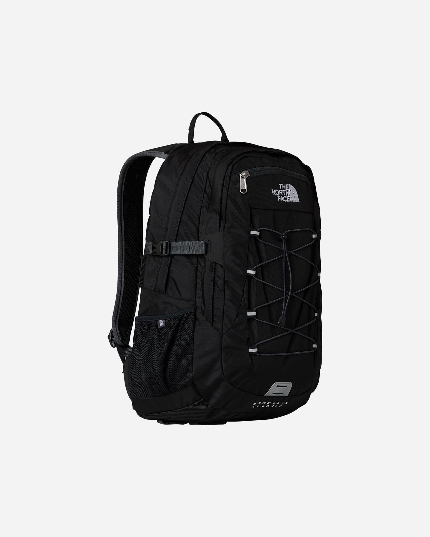 Zaino The North Face Borealis Classic nero visto frontalmente