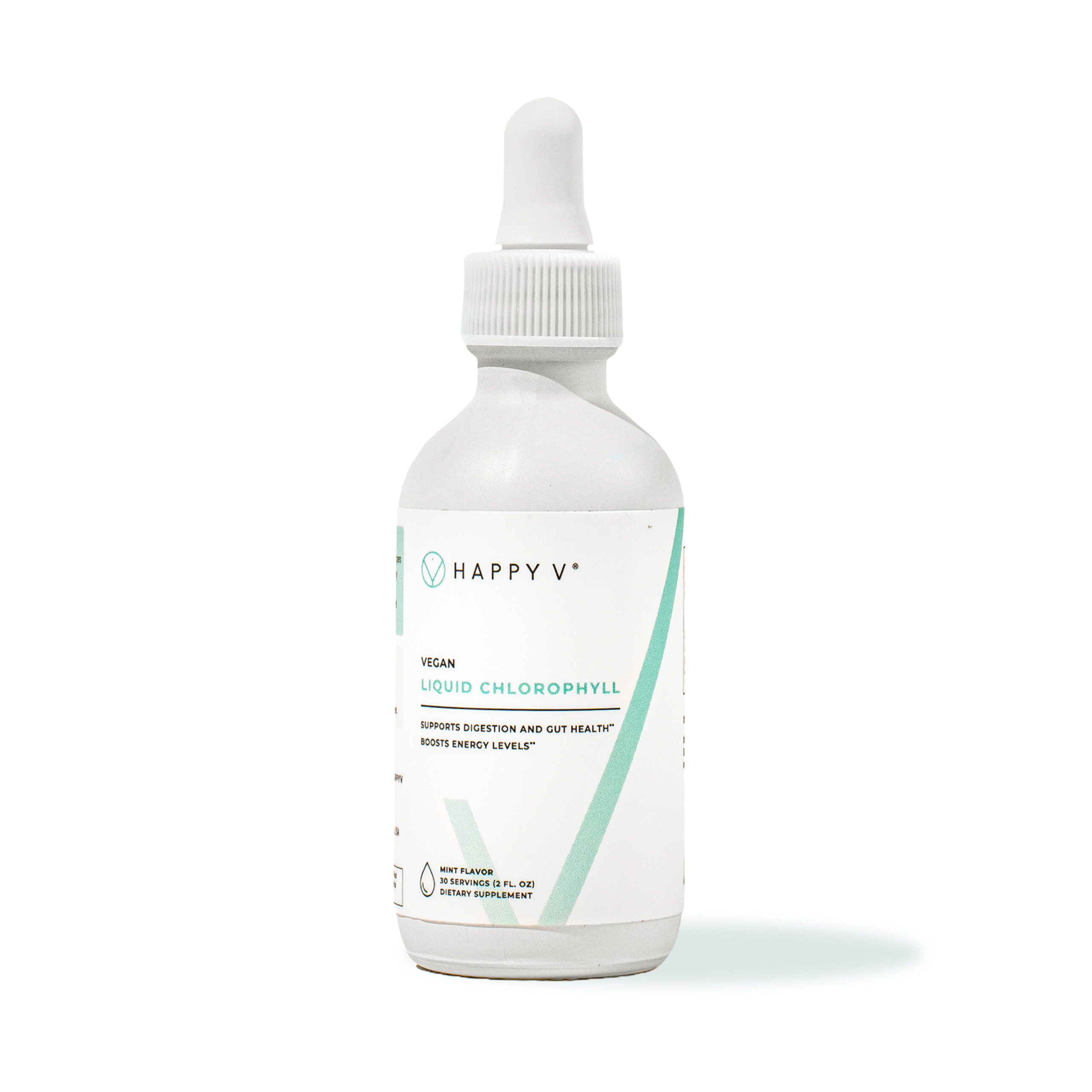 Happy V Liquid Chlorophyll bottle