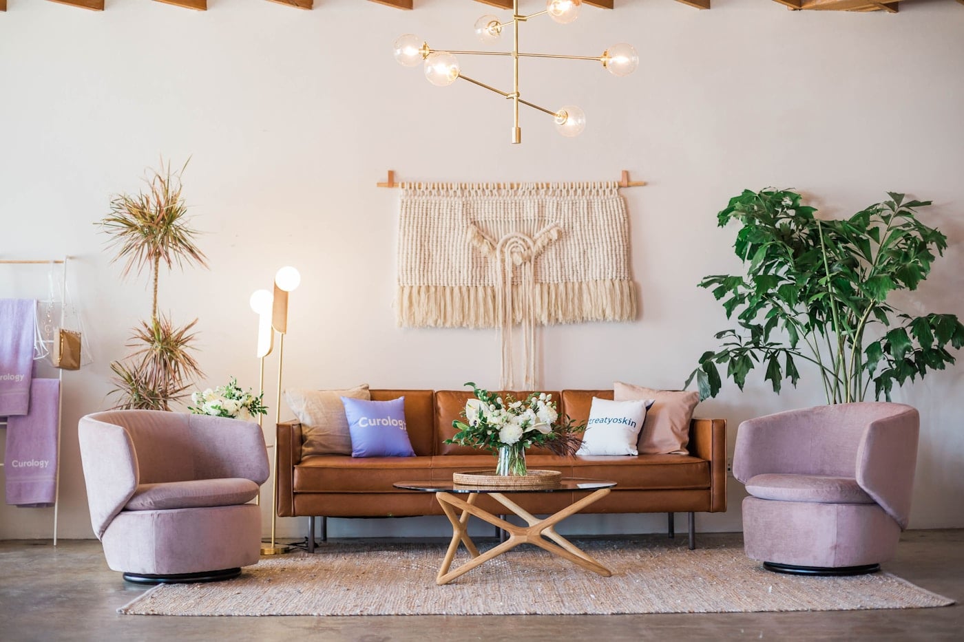 Minimal home and lifestyle interior with carefully selected objects