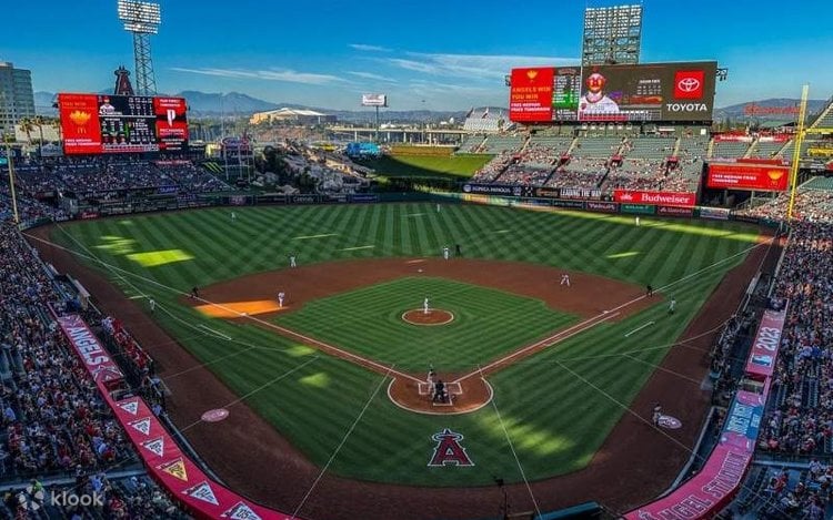 Los Angeles Angels game at Angel Stadium
