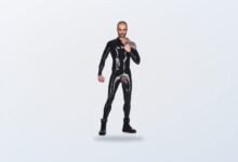 Libidex Exposed Catsuit latex garment