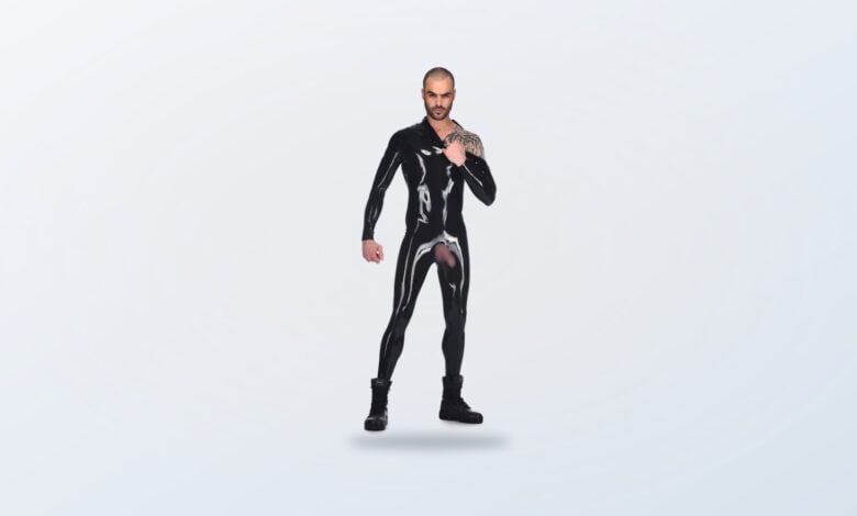 Libidex Exposed Catsuit latex garment