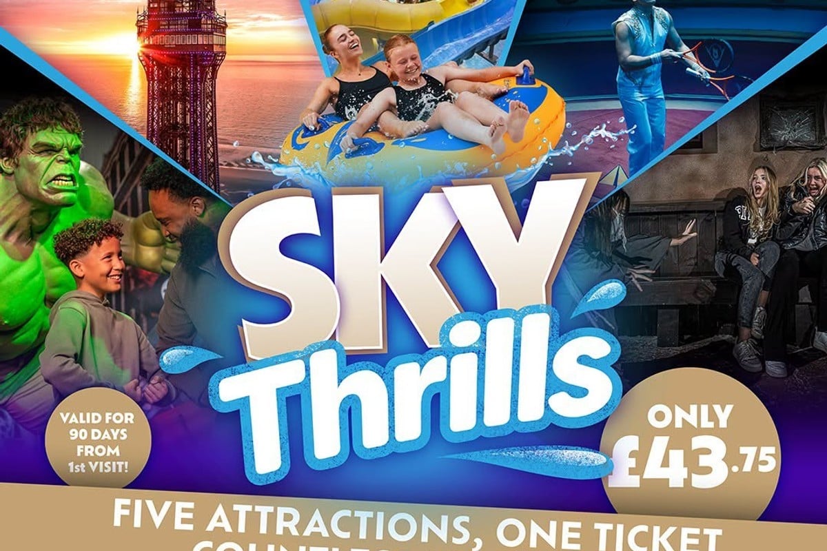 SkyThrills attraction at Blackpool