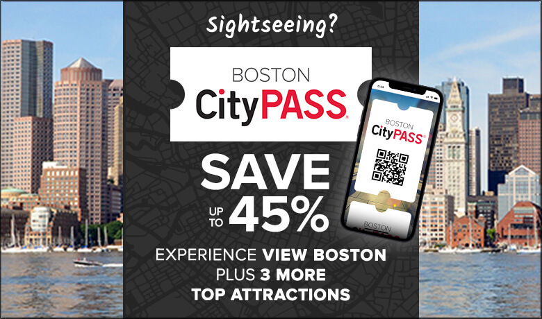 Boston attractions represented by CityPASS