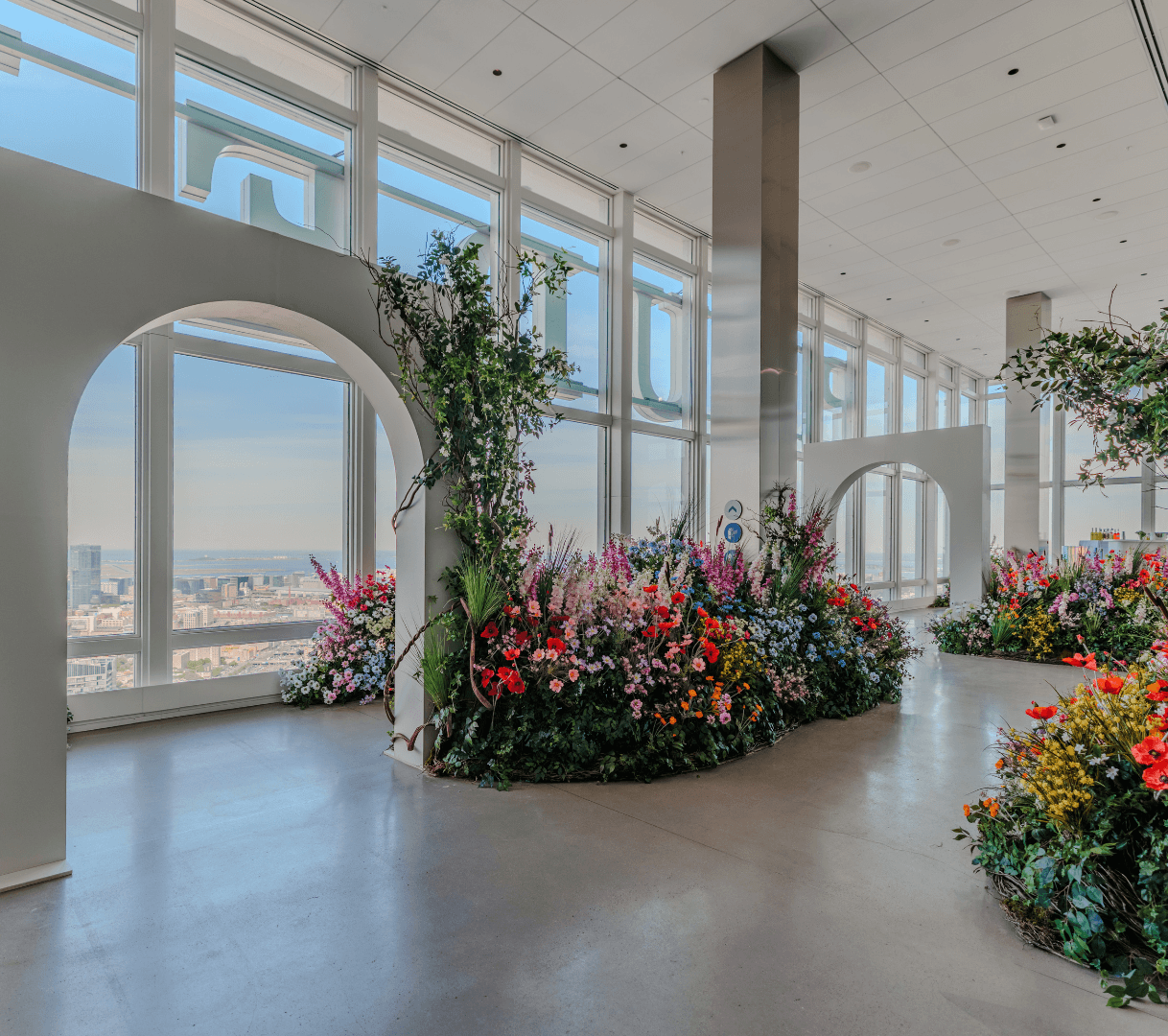Summer Reimagined installation at View Boston