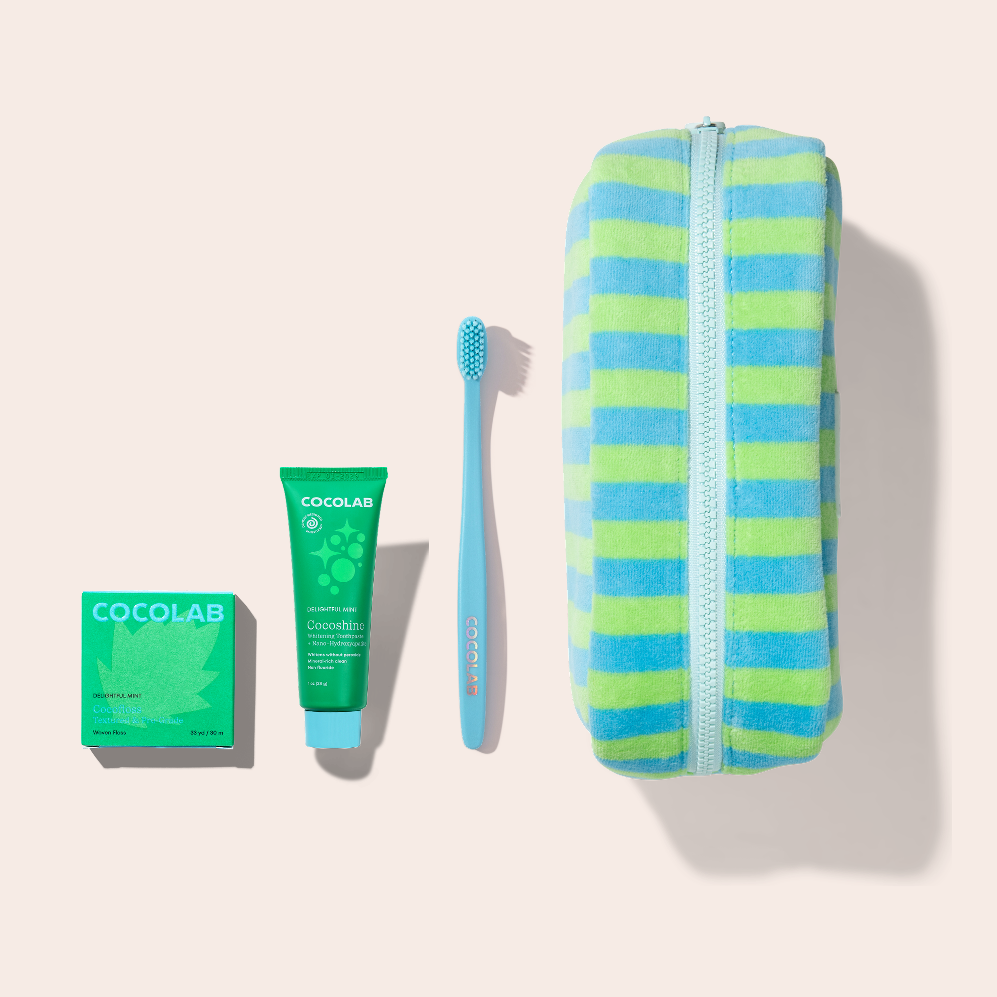 Cocofloss Ready Set Jet Complete Bundle travel kit