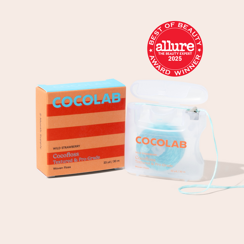 Wild Strawberry Cocofloss dental floss