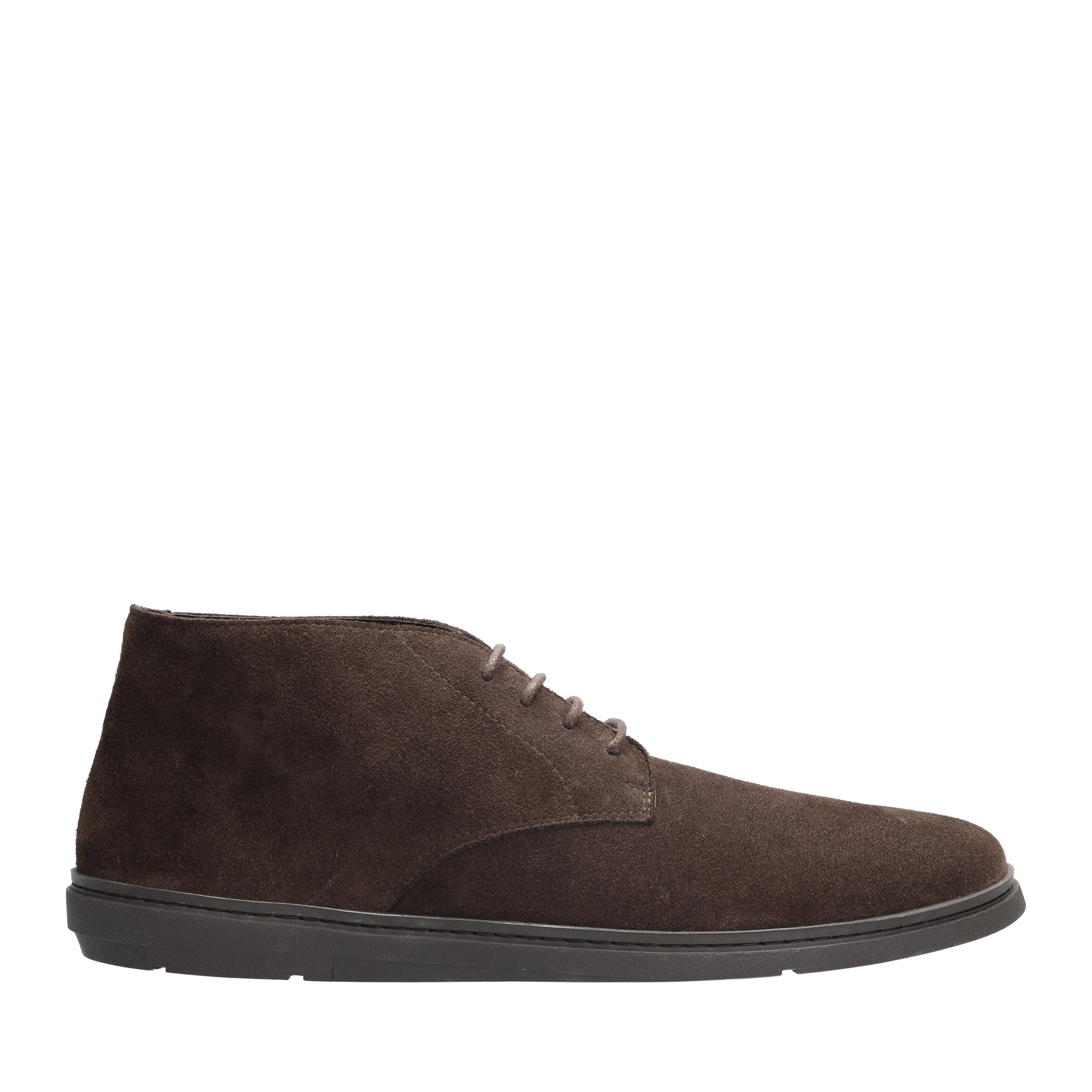 Groundies Stride Men brauner Veloursleder-Stiefel