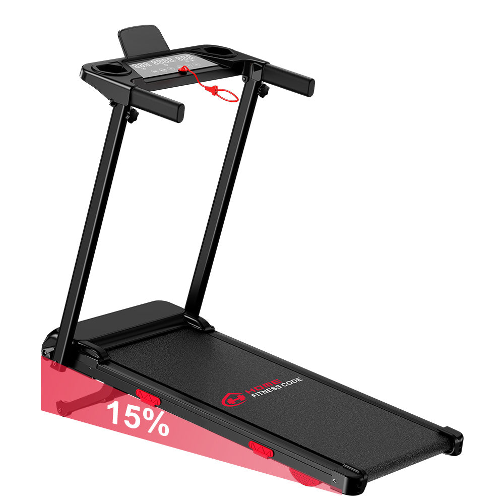 Home Fitness Code Folding Treadmill Q5 Pro with incline