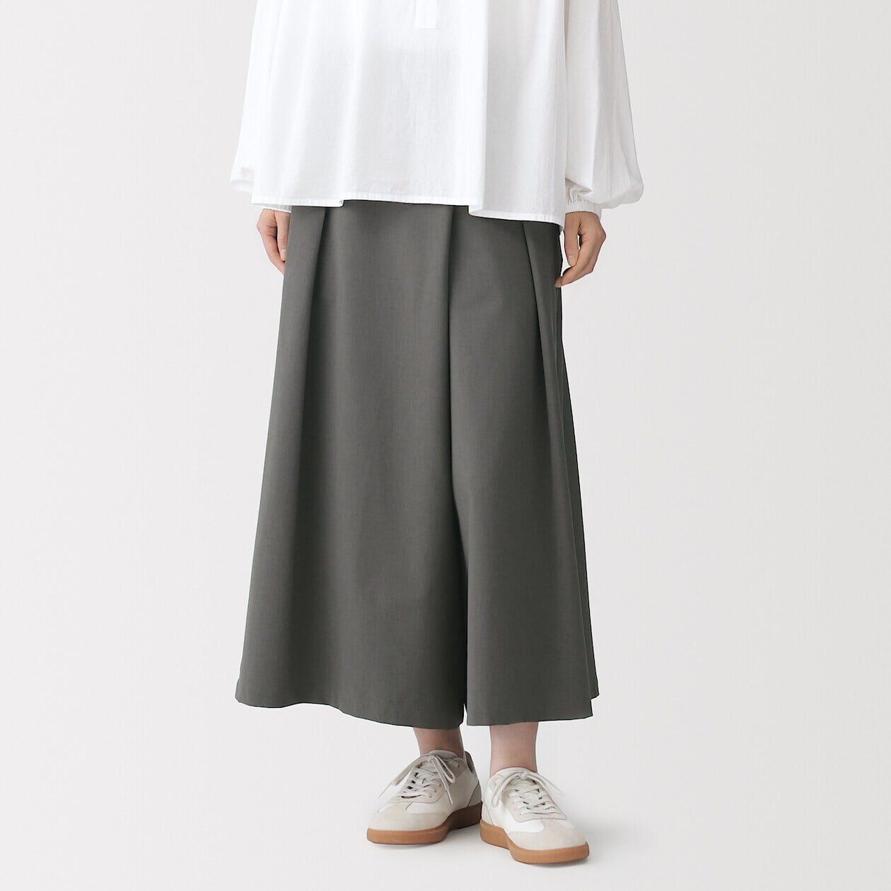 MUJI women's Hakama skirt trousers shown as a single product