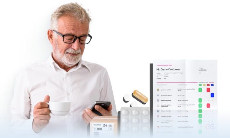 PillSorted pharmacy service scene