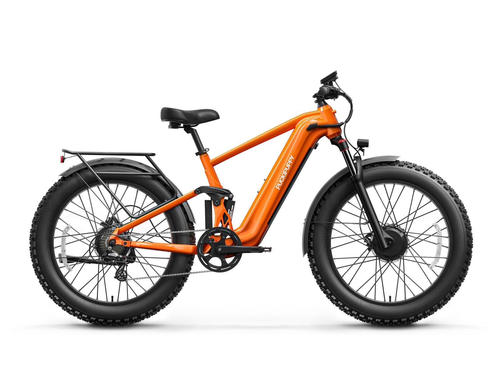 Orange Puckipuppy GoldenR Pro Ebike