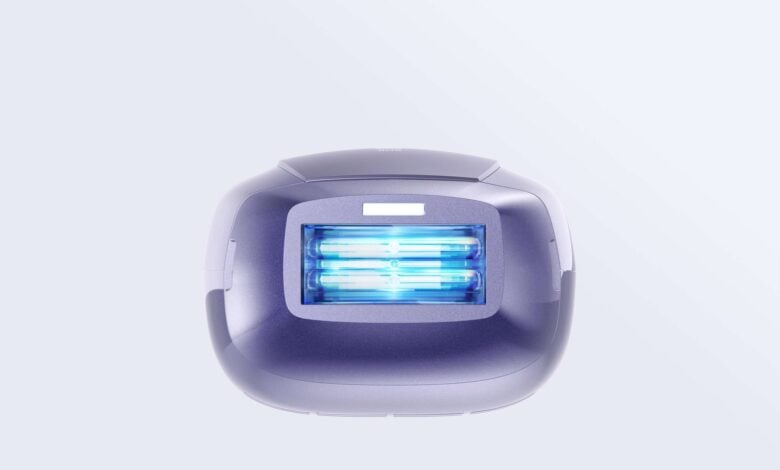 Ulike Air 10 dual lights treatment scene