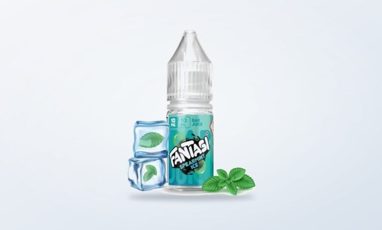 Fantasi Spearmint Ice Bar vape juice bottle