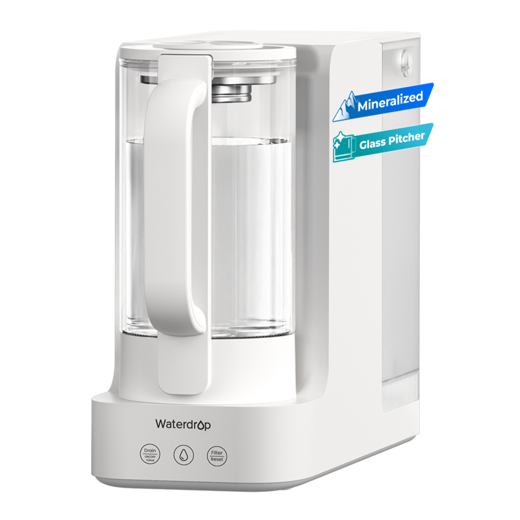 Sistema Waterdropfilter C2SL con jarra de cristal
