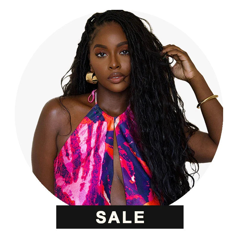Crochet braids and locs hair collection
