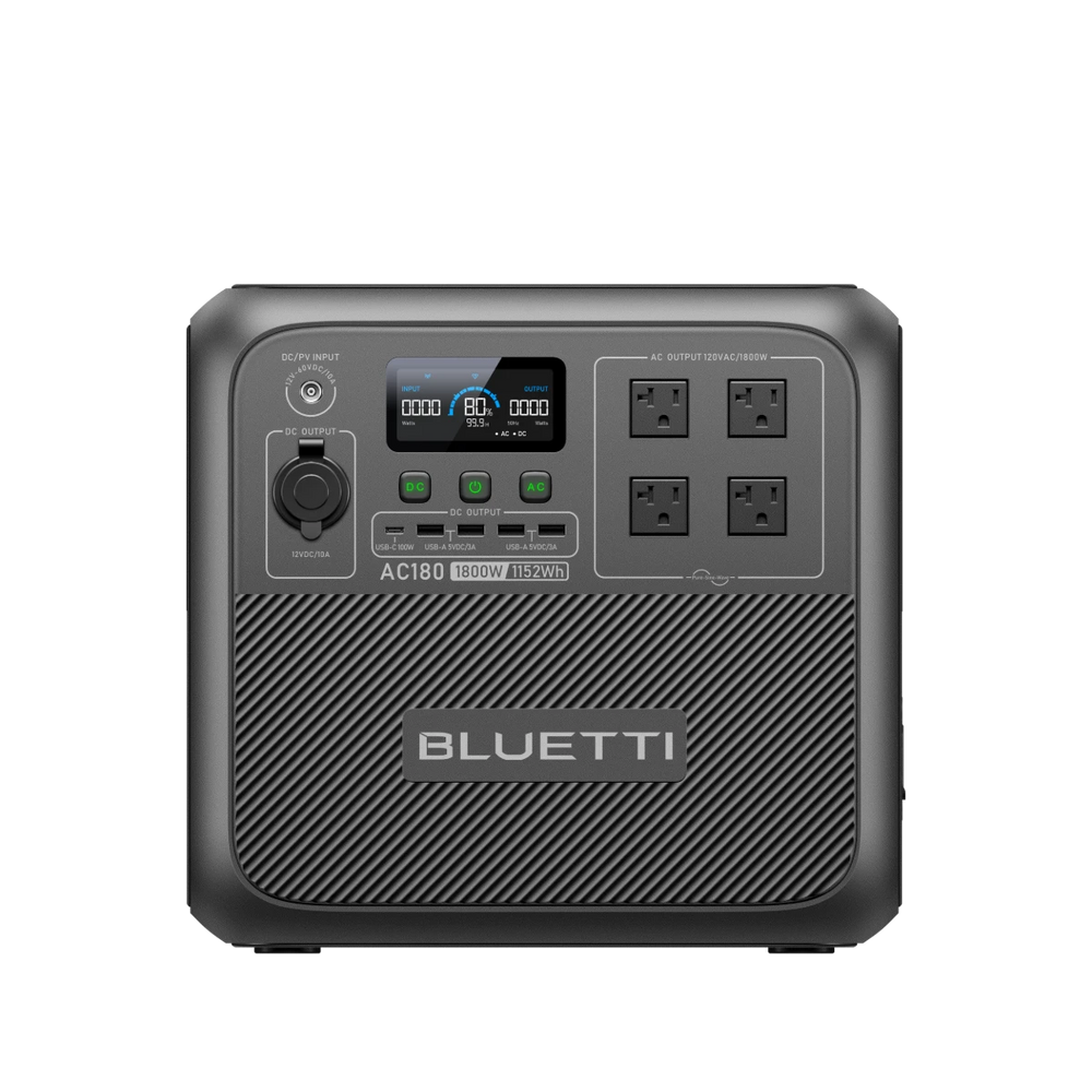 BLUETTI AC180 portable power station
