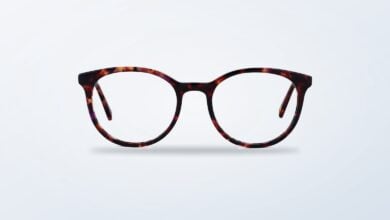 June Blue Tortoise optical frames