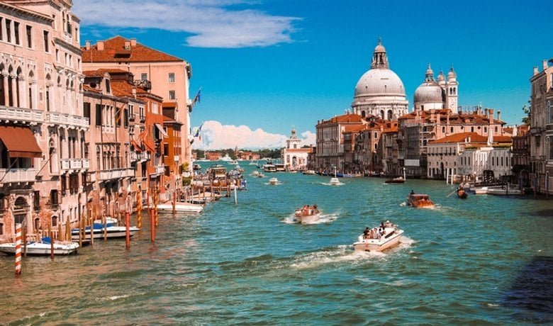 Vista de Venecia como destino de viaje