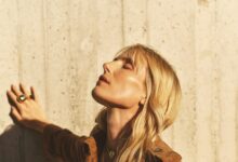 Silhouette Gerard Darel dans une campagne de mode