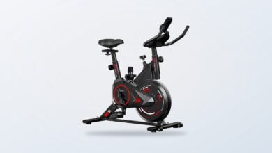 Home Fitness Code stationary exercise bike