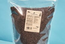 Packung Soja Protein Crispies mit Kakao von Korodrogerie