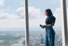 Vue panoramique de New York depuis One World Observatory
