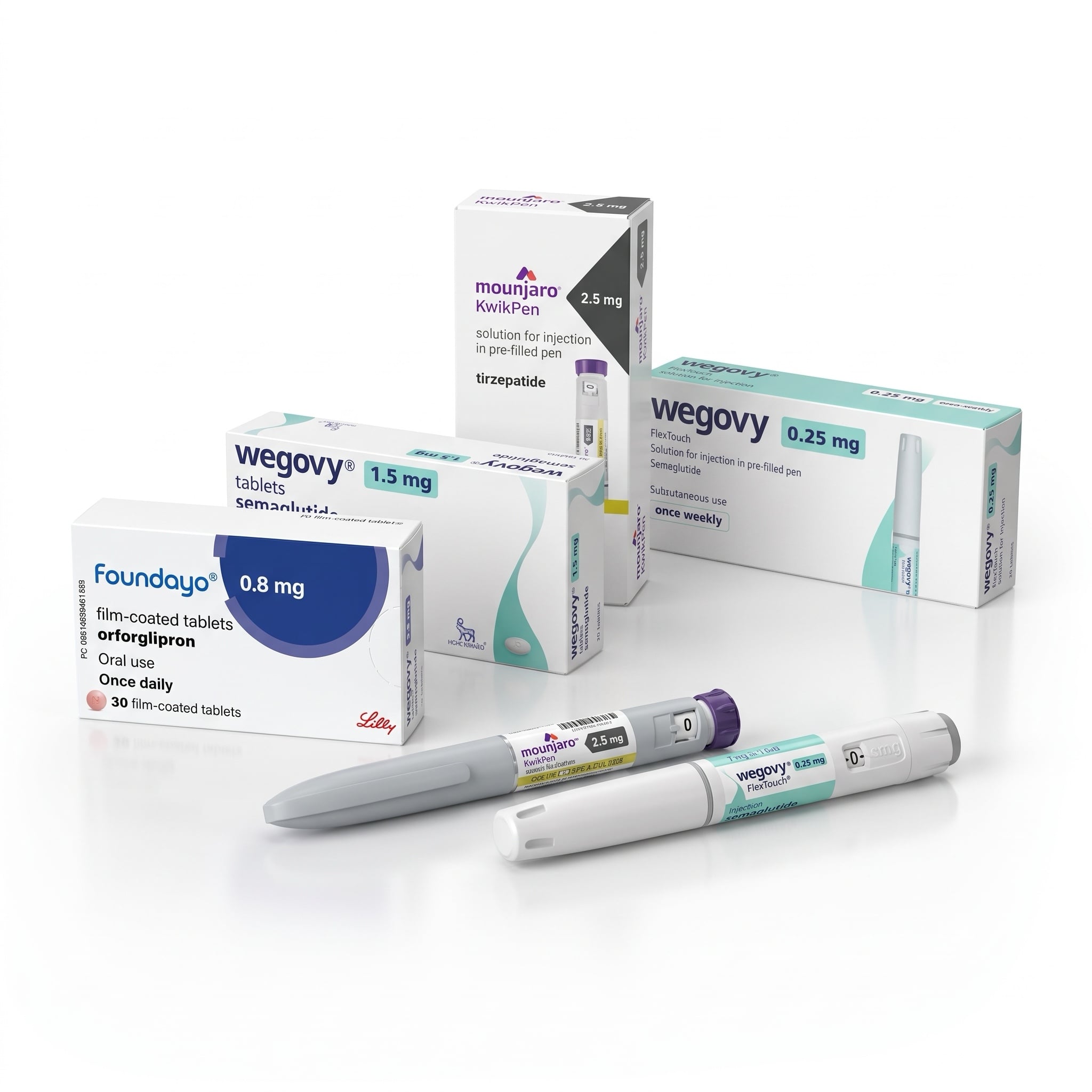 Prescription weight loss treatment packaging