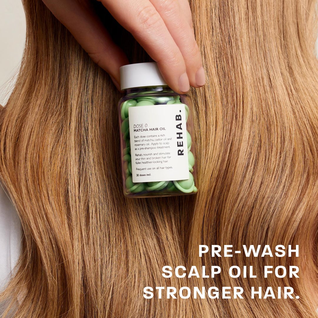REHAB Dose 0 Matcha Scalp Hair Oil product