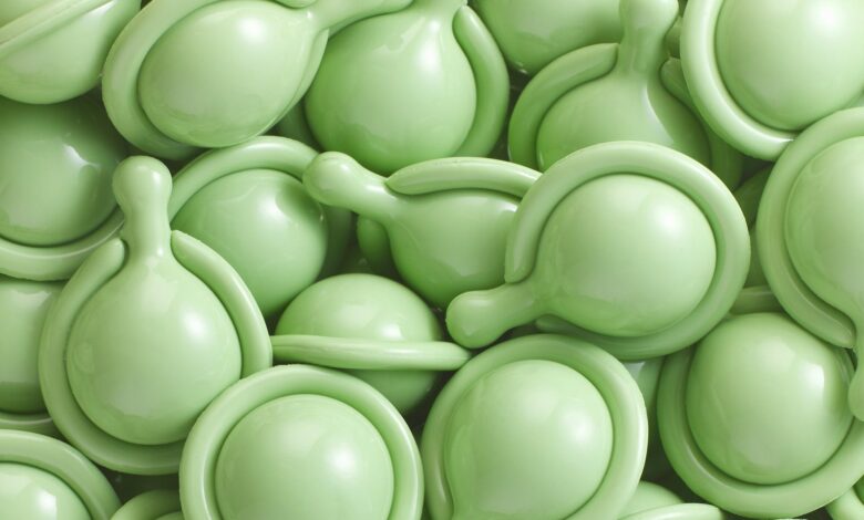REHAB green Matcha Hair Oil capsules