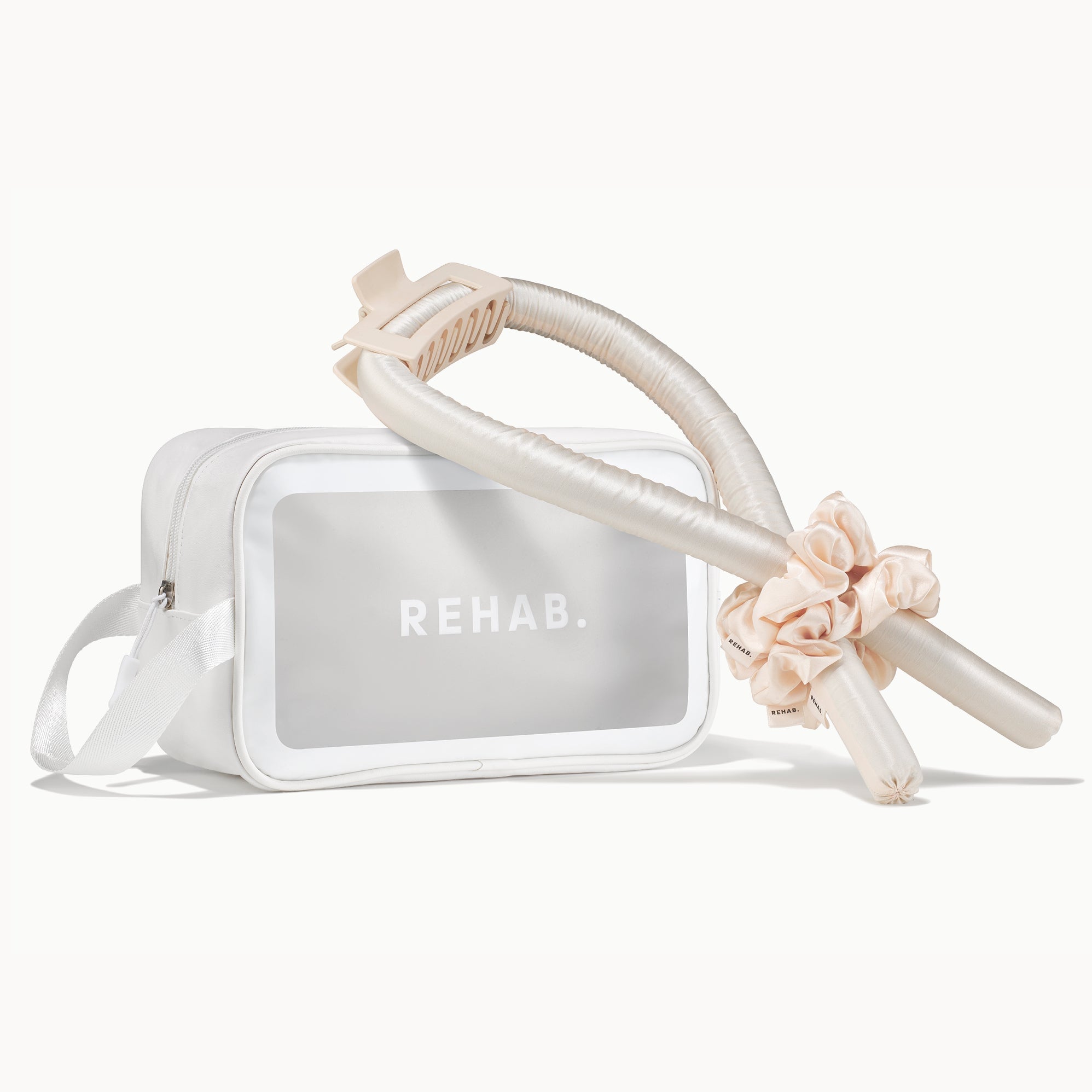 REHAB Silk Heatless Curler styled hair tool