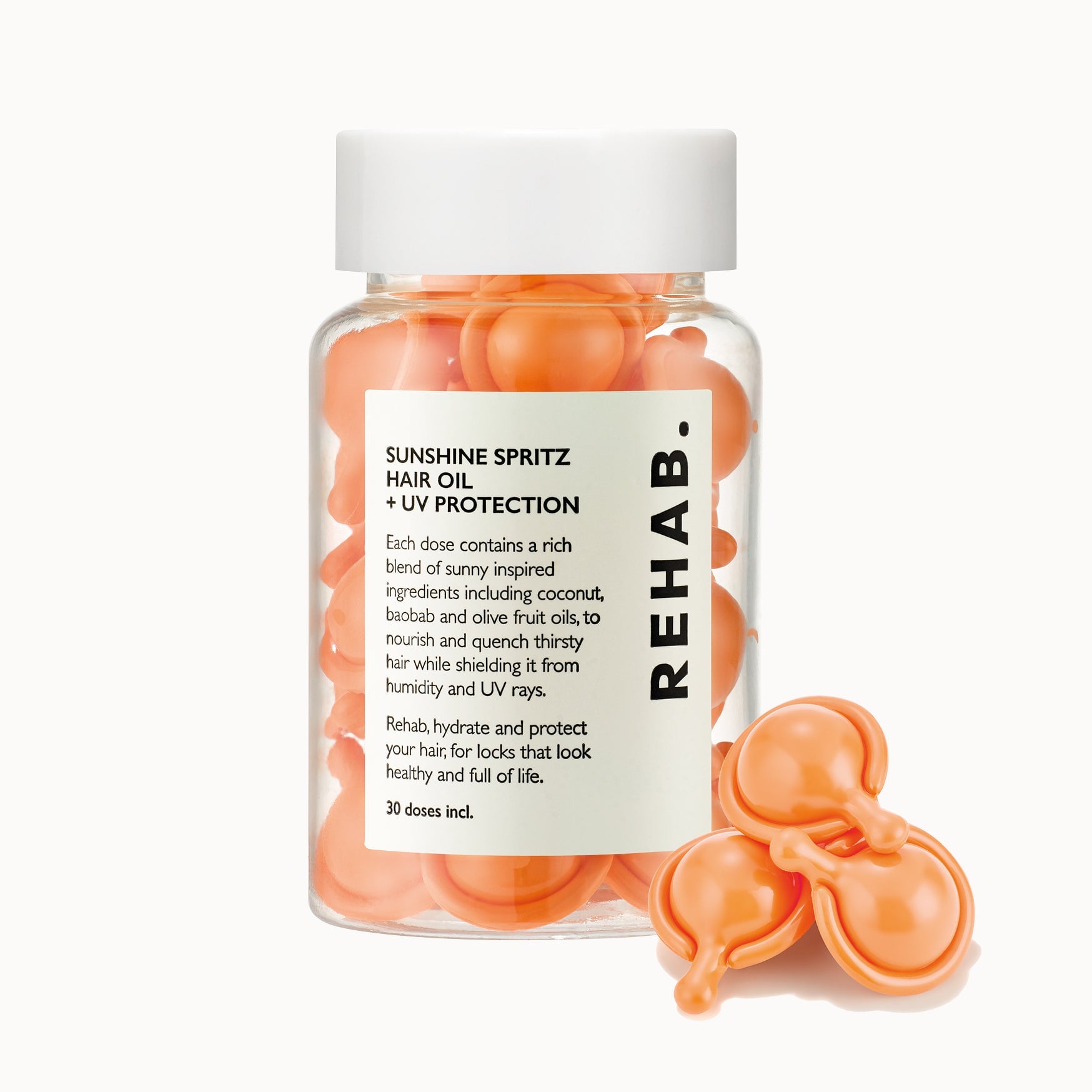 REHAB Your Hair Sunshine Spritz UV Protection Hair Oil