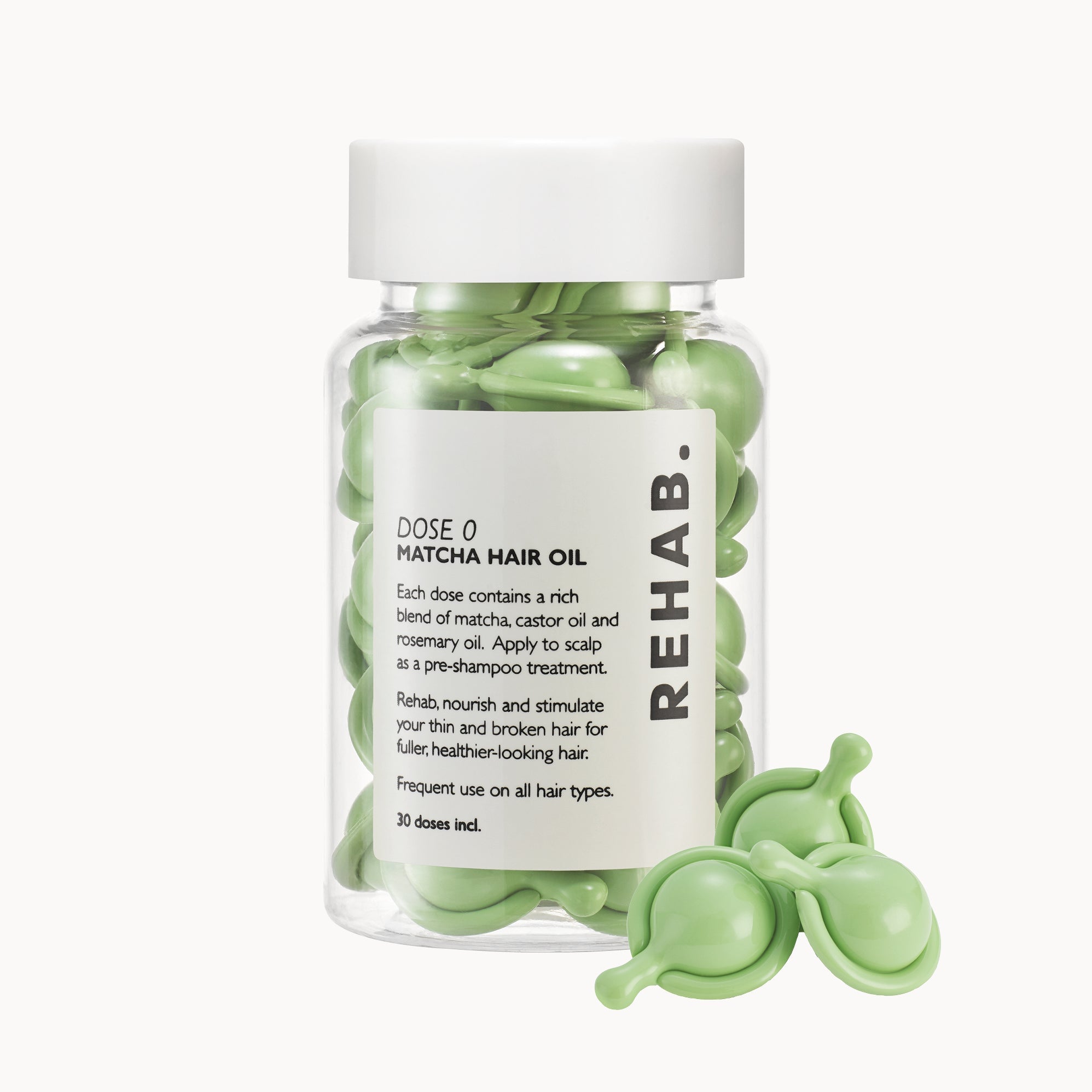 REHAB Matcha hair oil