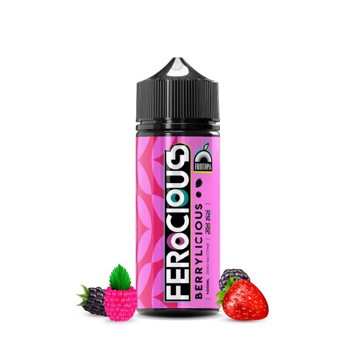 Berrylicious 70/30 E-Liquid Ferocious bottle