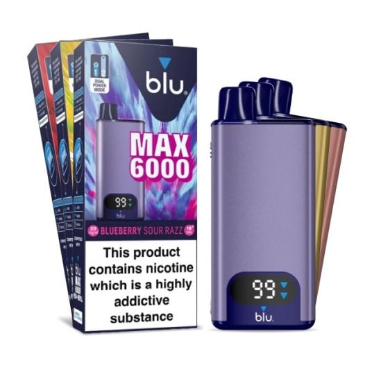 blu max 6000 prefilled pod kit
