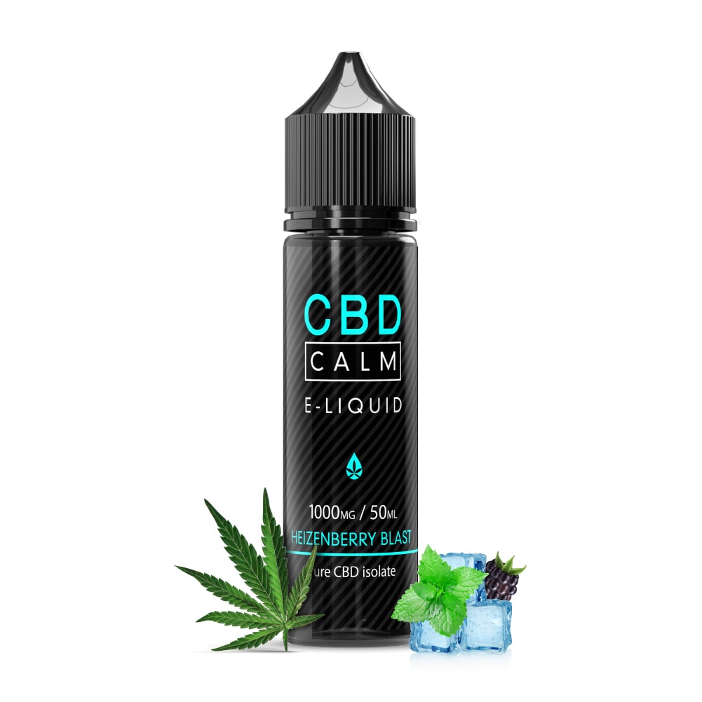Heizenberry Blast CBD e-liquid bottle