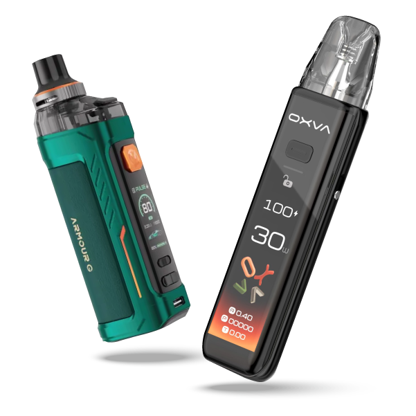 Vapoholic vape kits category scene