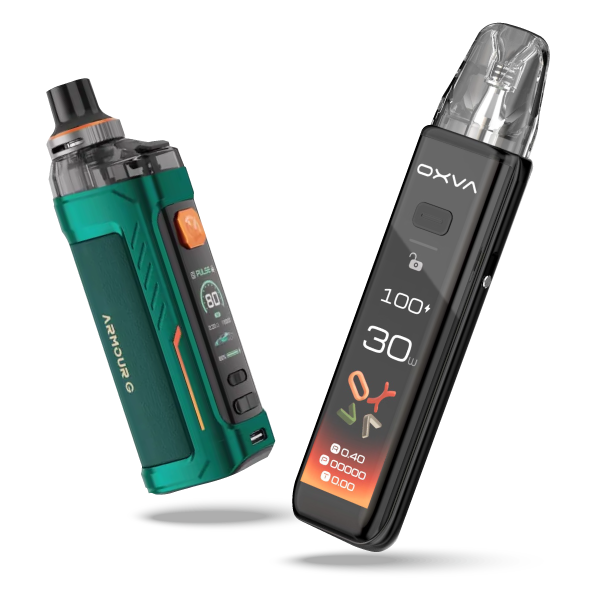 Vapoholic vape kits category banner